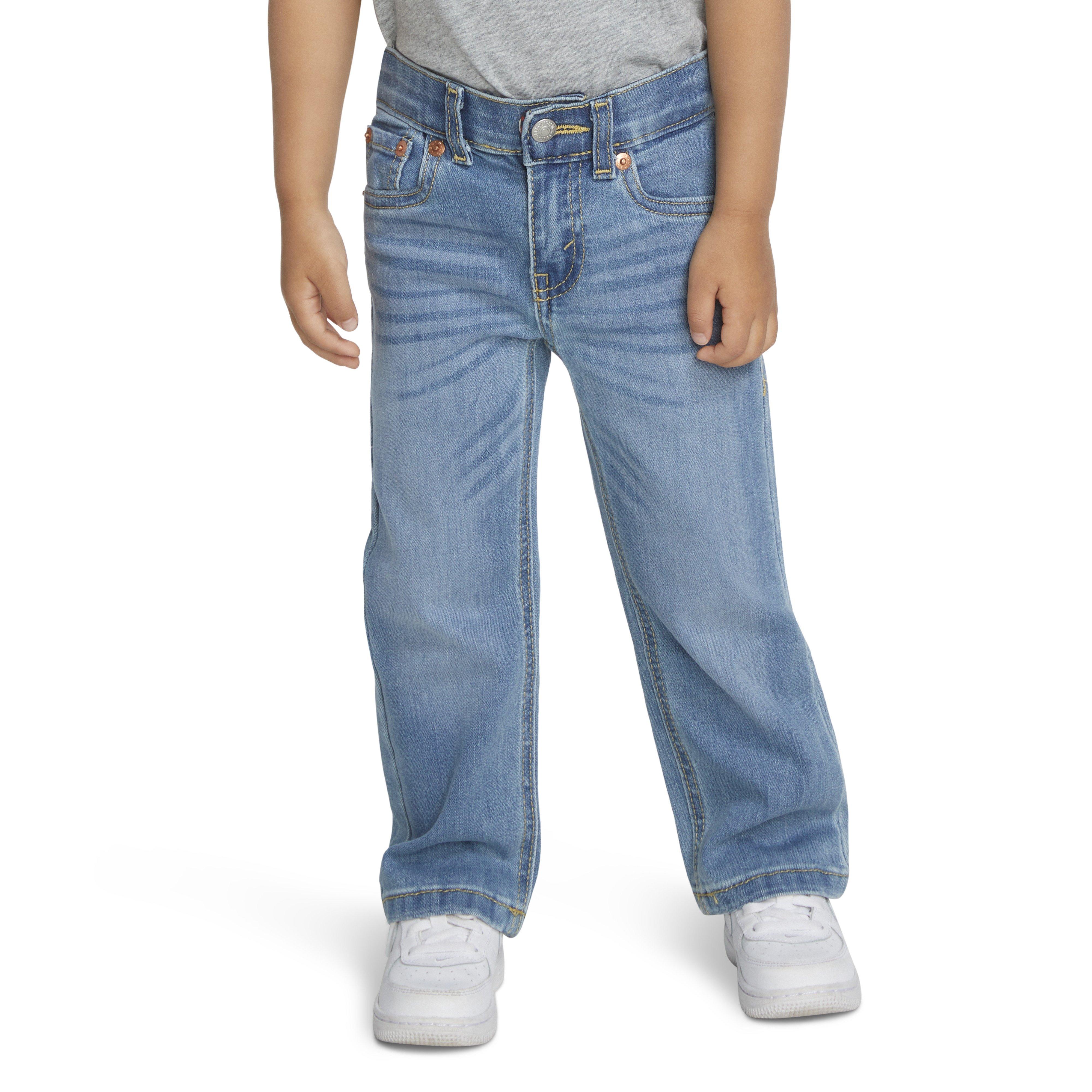 Levi's Toddler Boys' 514 Straight Fit Blue Wash Denim Jeans - BLUE